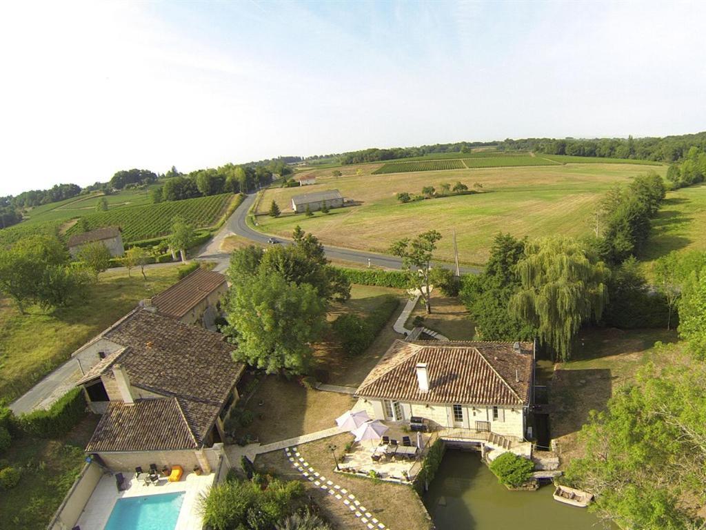 Moulin Notre Dame Hotel Saint-Genes-de-Castillon Luaran gambar