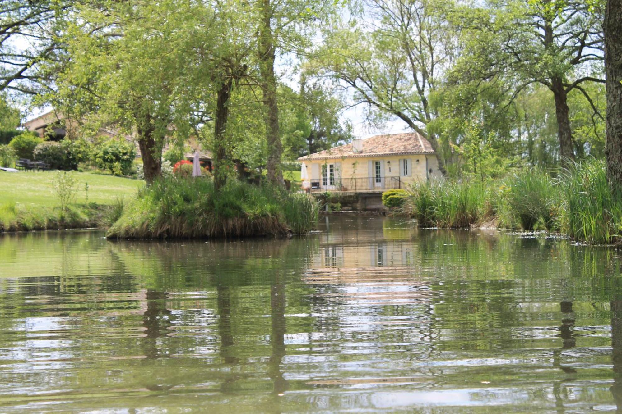Moulin Notre Dame Hotel Saint-Genes-de-Castillon Luaran gambar