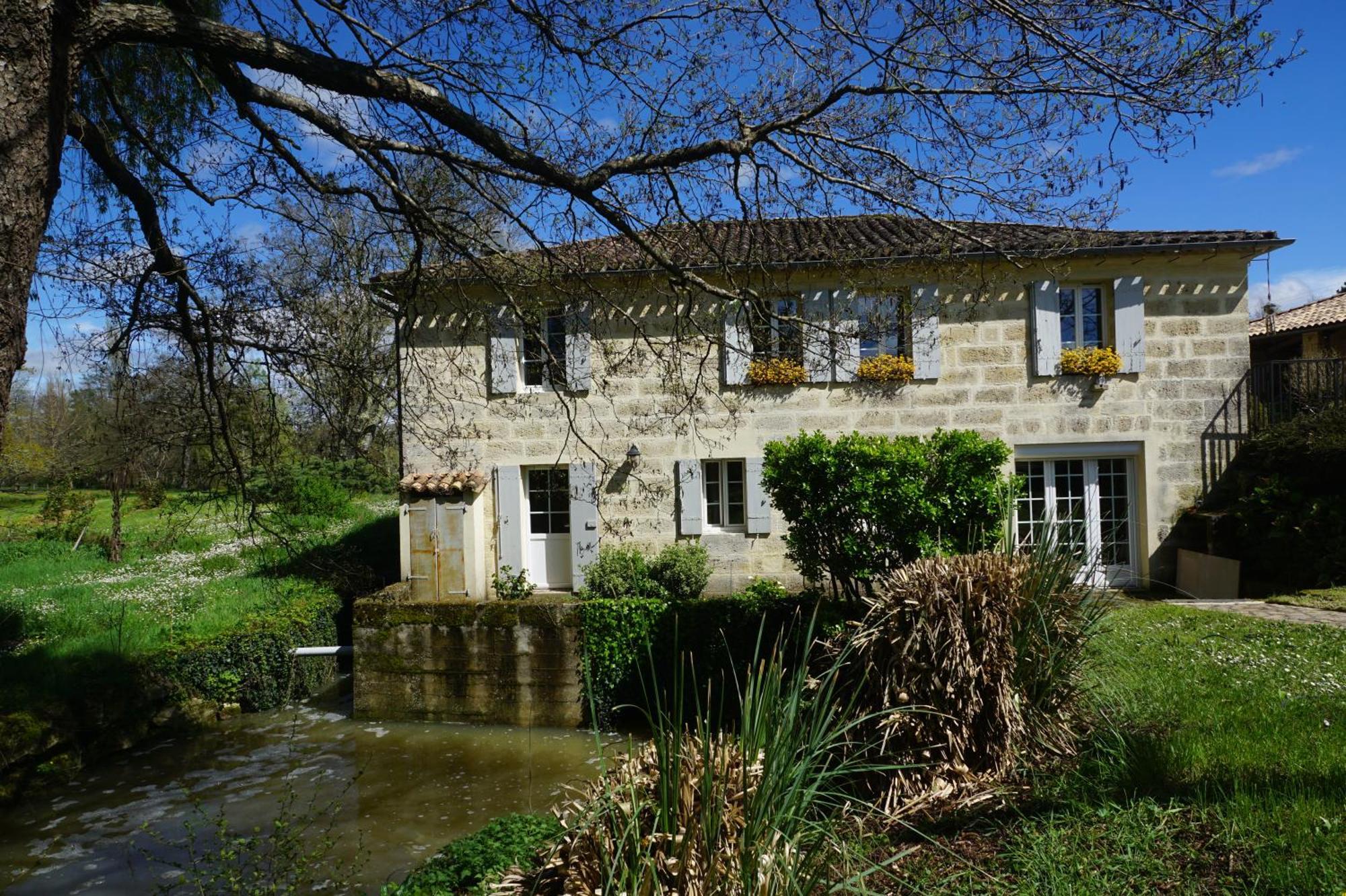 Moulin Notre Dame Hotel Saint-Genes-de-Castillon Luaran gambar