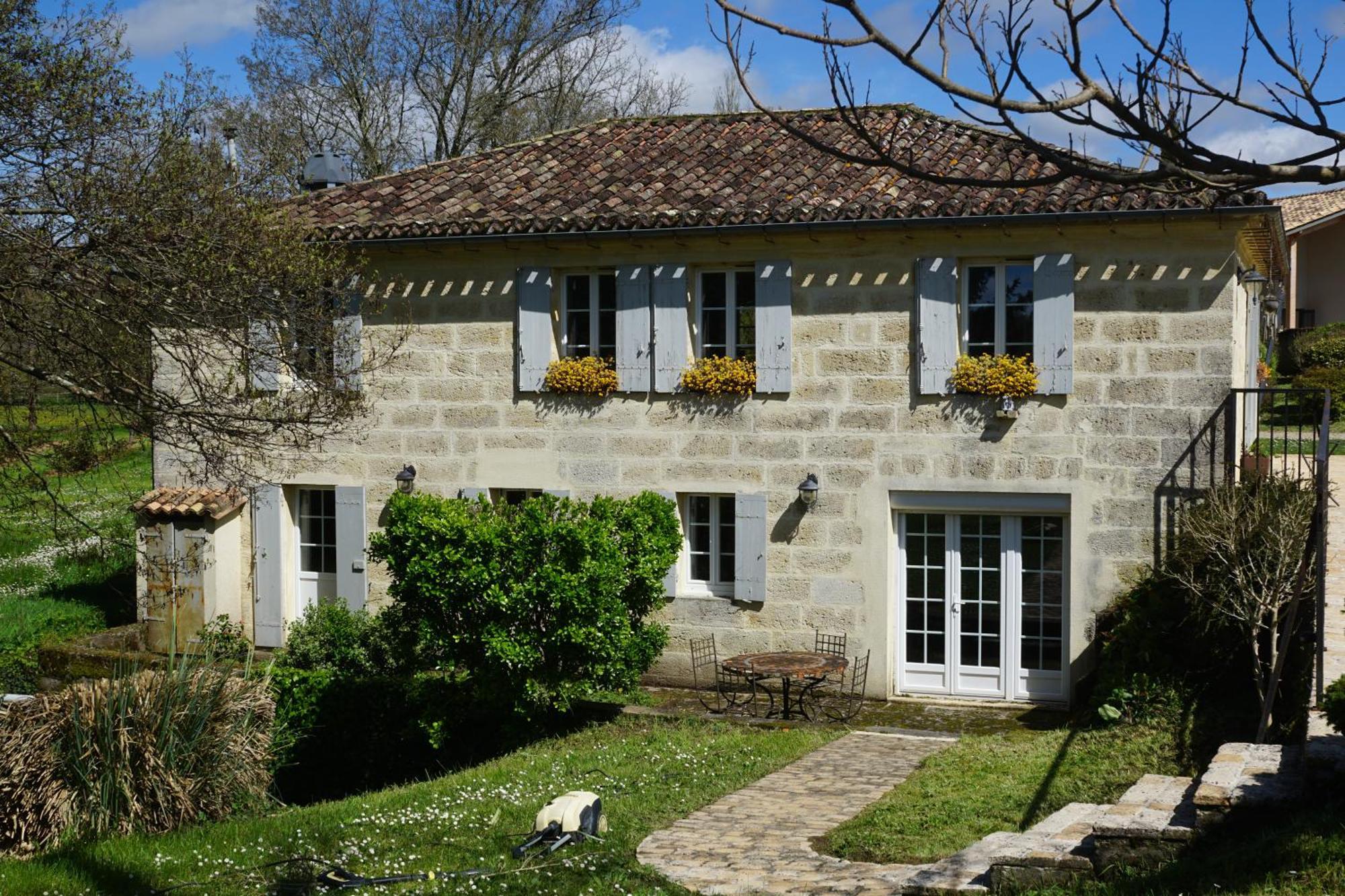 Moulin Notre Dame Hotel Saint-Genes-de-Castillon Luaran gambar