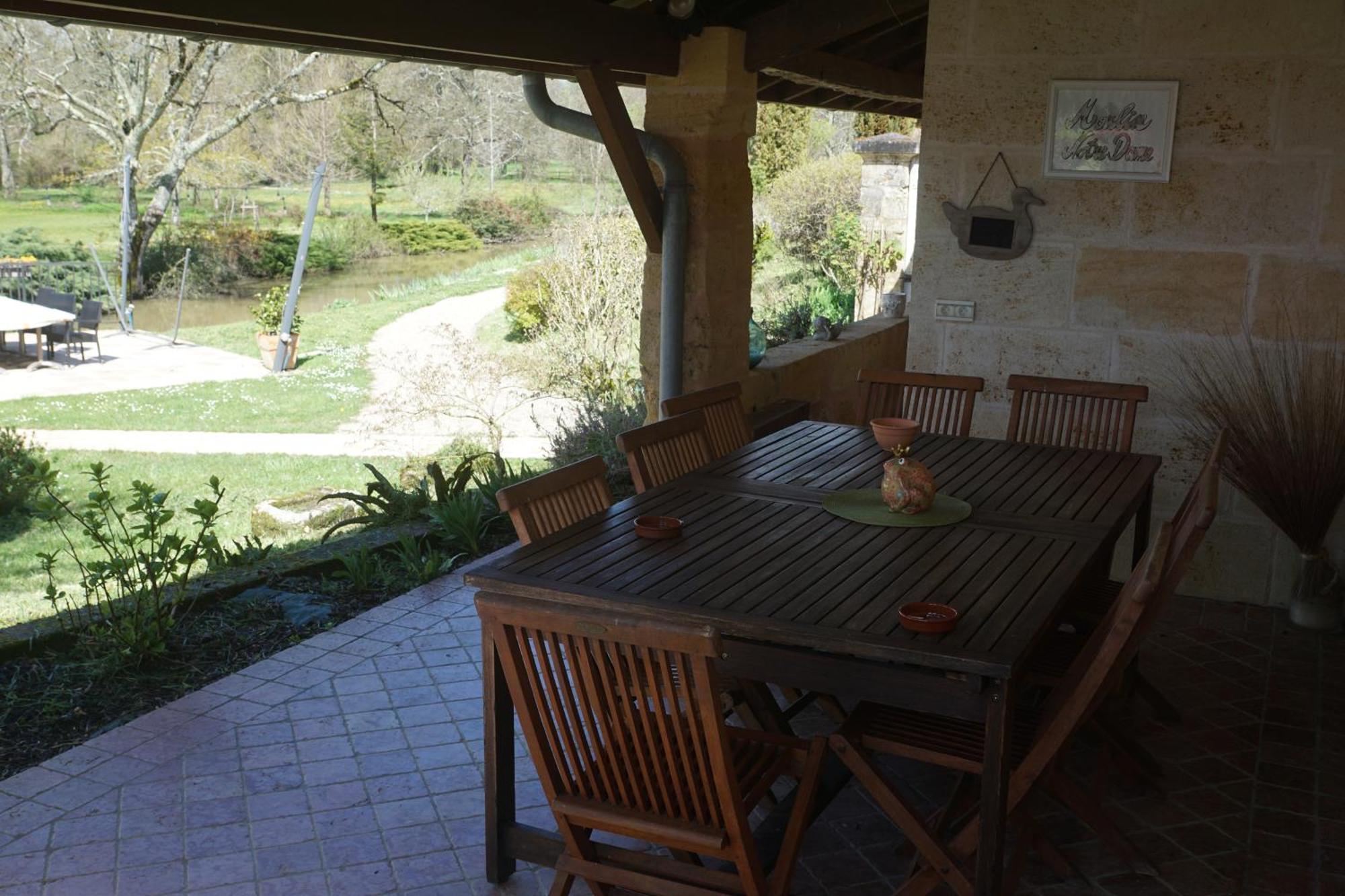 Moulin Notre Dame Hotel Saint-Genes-de-Castillon Luaran gambar